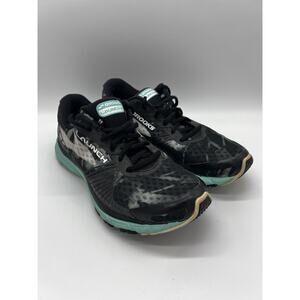 Brooks Launch 3 Women’s Size 9.5 - Black Ice Mint Running Shoes, Comfort Fit